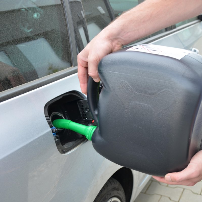 cartrend bidon, plastique, 20 litres, avec bec verseur
